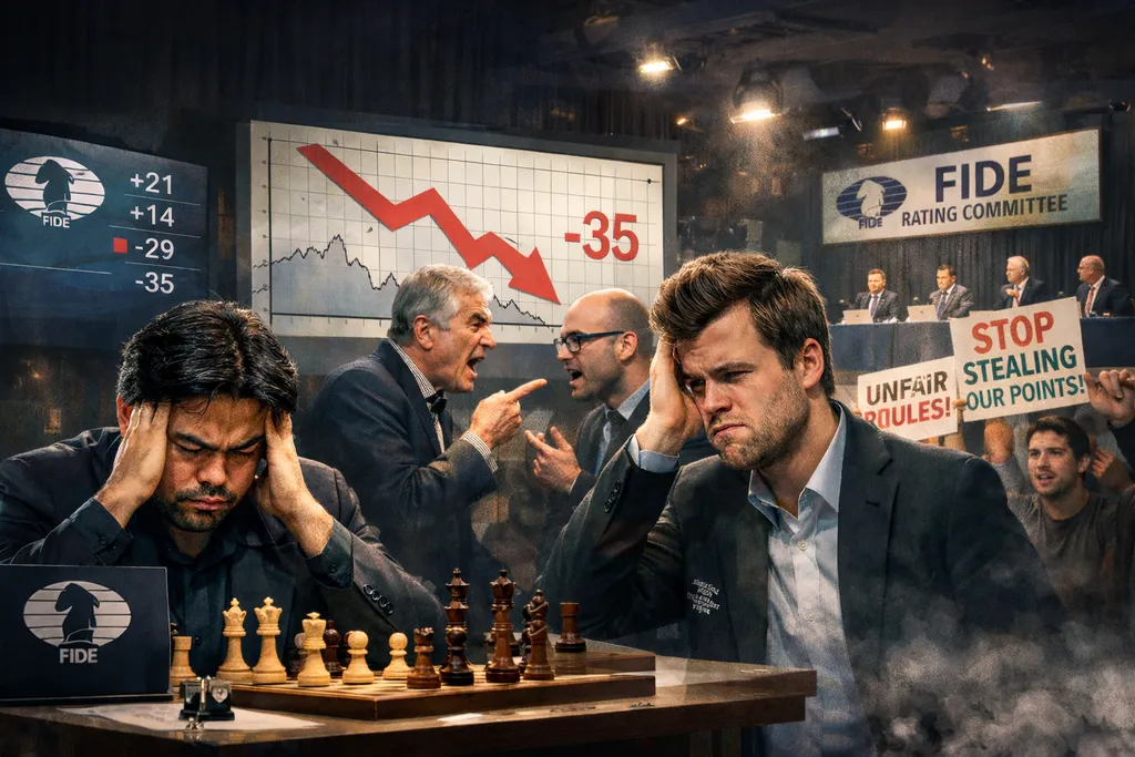 FIDE Sparks Backlash With Controversial Rating Rule Change