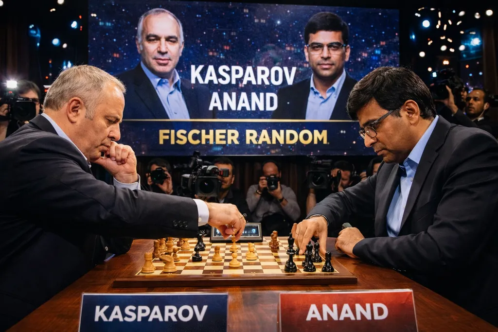 Kasparov Beats Anand Again in High-Profile Fischer Random Clash
