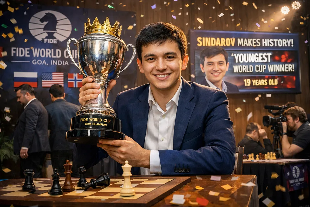 Sindarov Shocks the Chess World With Historic World Cup Win